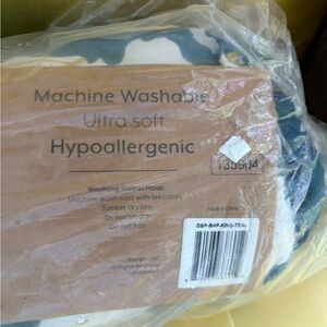 JCPenney Teal Ultra Soft Hypoallergenic Bedding